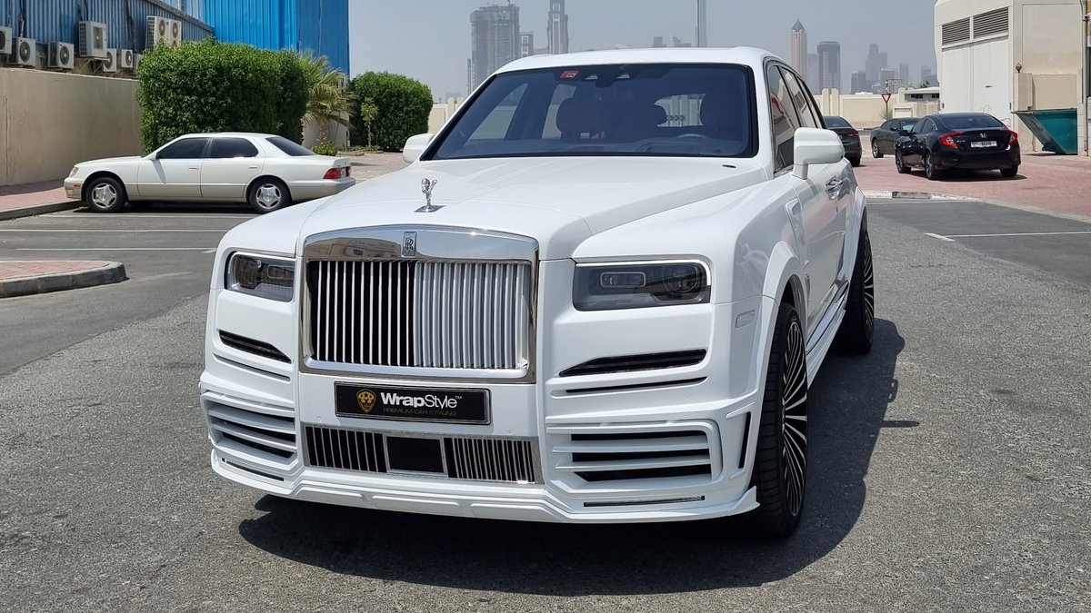Rolls-Royce Cullinan - White Wrap - img 1