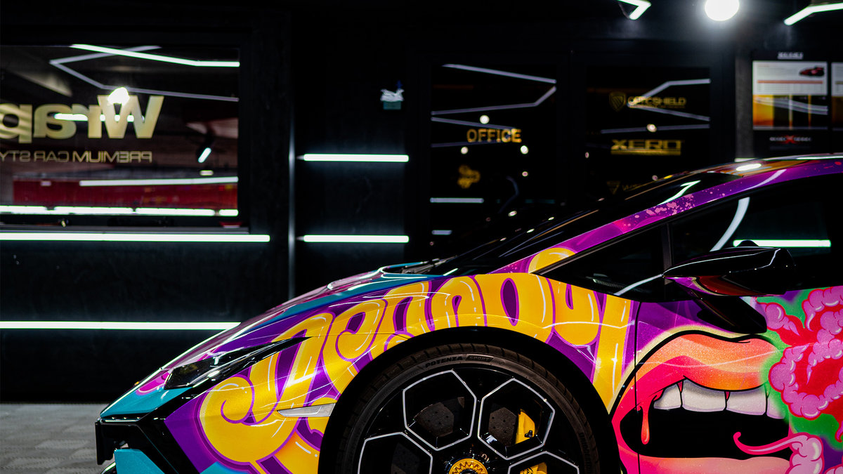 Lamborghini Huracan Tecnica - Pop Art Wrap - img 5
