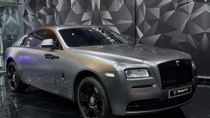 Rolls-Royce Wraith - Grey Wrap - img 1 small